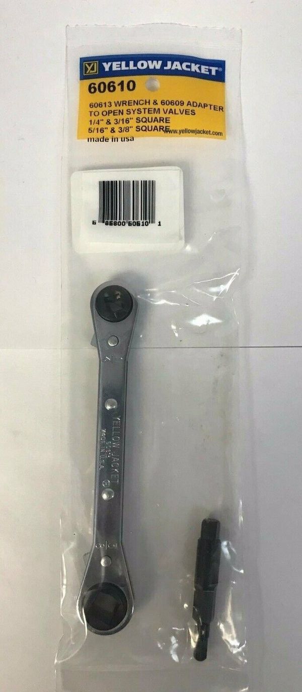 Yellow Jacket 60610 Service Wrench and Adapter