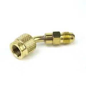 Yellow Jacket 19173 5/16" Female Quick Couplers x 1/4" Male Flare (Mini Split)
