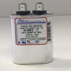 Amrad Run Capacitor 10 0 Uf MFD 370 440 Volt USA2035 Jpg