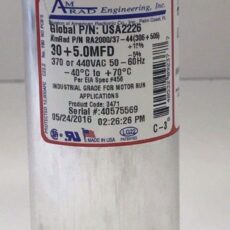 Amrad Run Capacitor 30 5 UF MFD X 370 440 Volt USA2226 Jpg