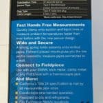 Fieldpiece TC24 clamp thermometer package back