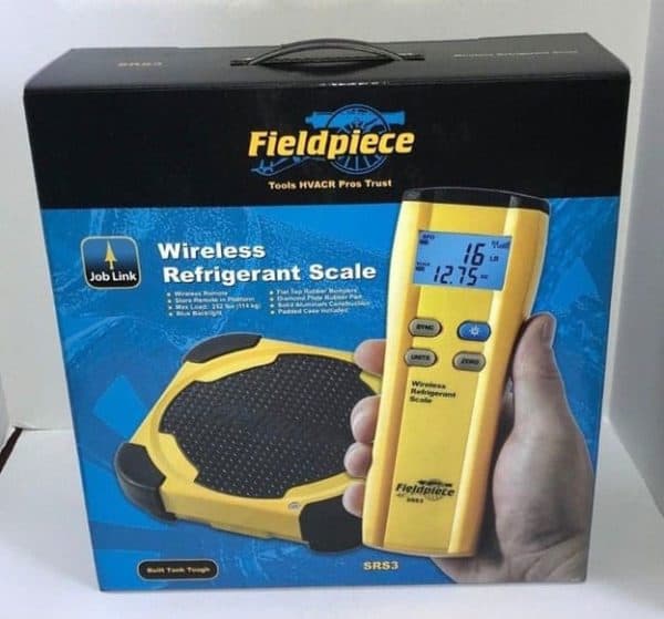 Fieldpiece Wireless Refrigerant Scale SRS3 package front
