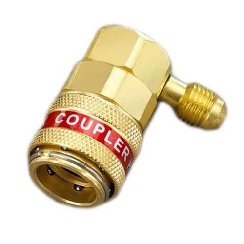 41327 Automotive A/C R-134a coupler Yellow Jacket Hi-side x 3/8" Male fl. 