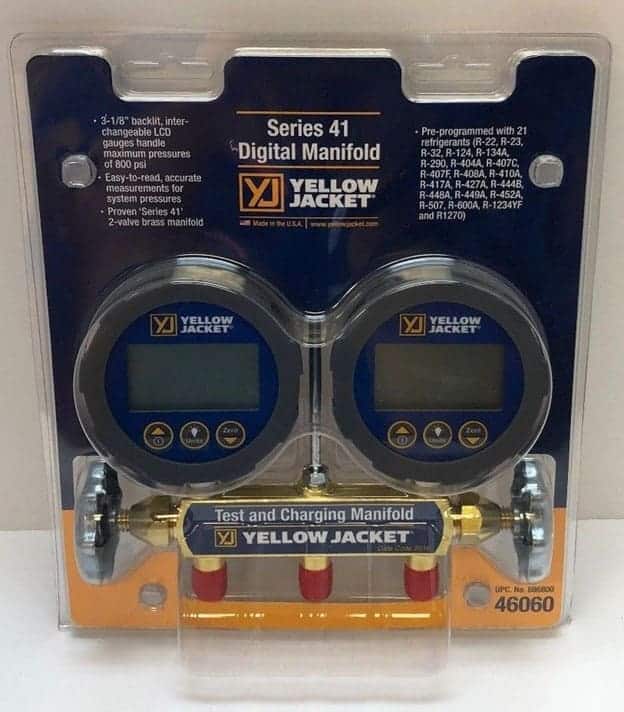 Yellow Jacket 46060 Series 41 Digital Manifold