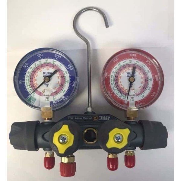 Yellow Jacket 49968 charging manifold gauges
