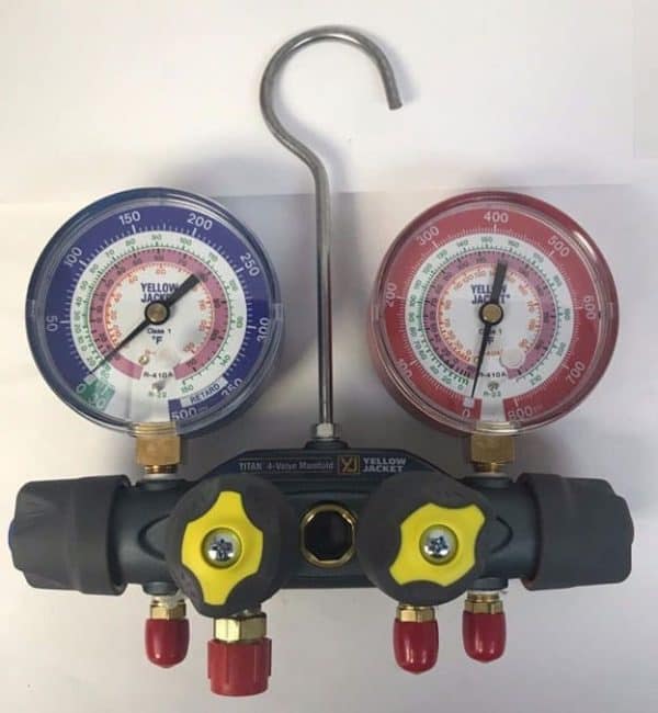 Yellow Jacket 49968 charging manifold gauges