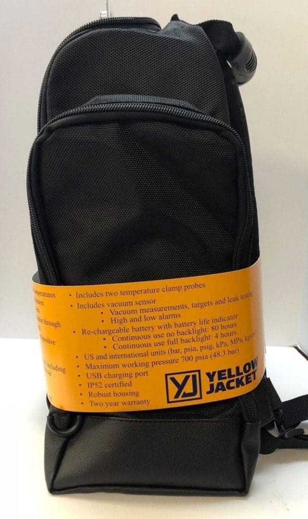 Yellow Jacket P51-870 backpack case side 40870