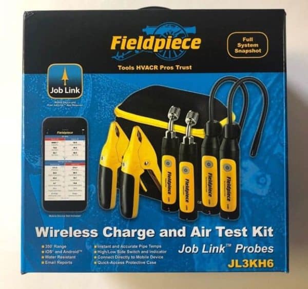 Fieldpiece JL3KH6 Package Front of Box