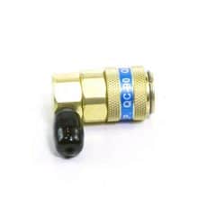 Yellow Jacket 41318 Automotive R134a Lo-Side Coupler with 1/4" Flare