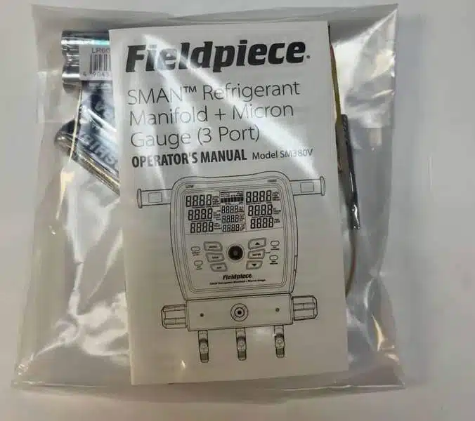 Fieldpiece SM380V SMAN™ Refrigerant Manifold Wireless 3Port