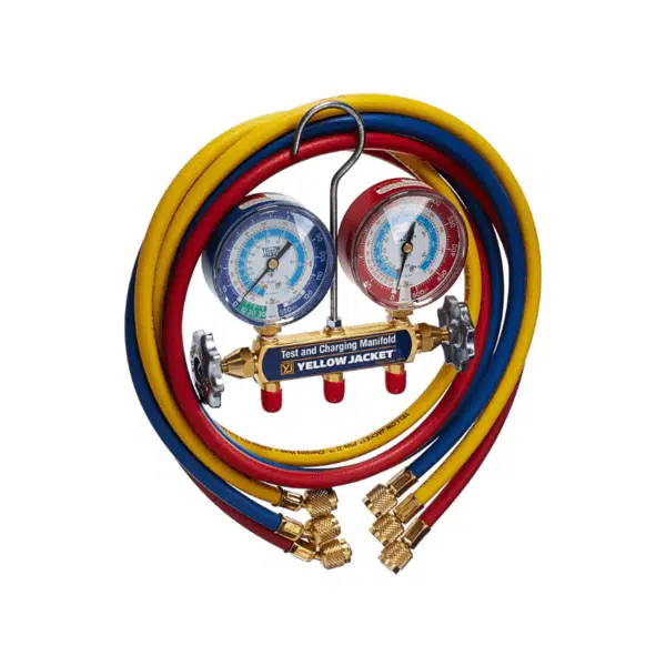 Yellow Jacket 49138 Suction Line Pressure Gauge Blue for sale online 