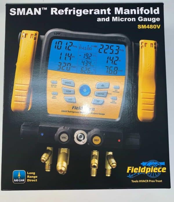 fieldpiece SM480V package box front