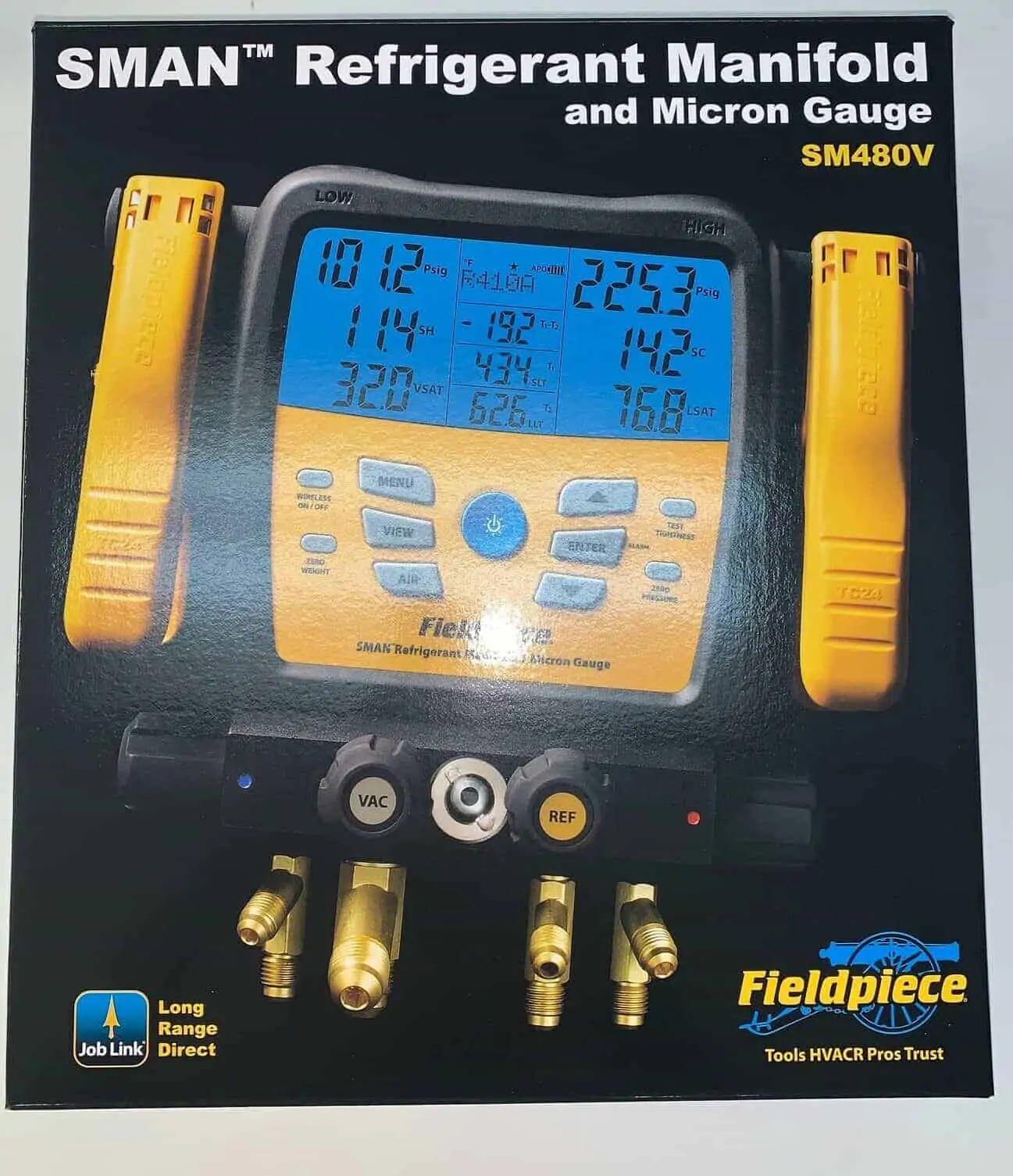 Fieldpiece SM480V SMAN™ Refrigerant Manifold