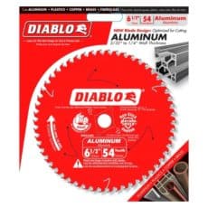Diablo D0654n Tooth Medium Aluminum Cutting Saw Blade Packaging Jpg