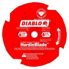 D0604DH Diablo 6‑1/2 in. x 4 Tooth Fiber Cement Blade