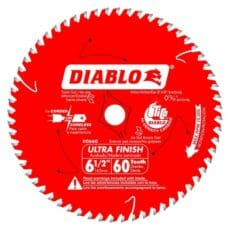 Diablo D0660a Tooth Ultra Finish Saw Blade Front View Jpg