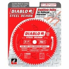 Diablo D0770f Tooth Steel Demon Carbide Tipped Saw Blade Packaging Jpg