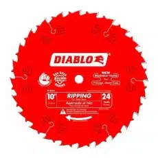 Diablo 10 in. 24 Tooth Ripping Saw Blade D1024X