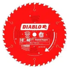 Diablo D1040X 10 in. x 40 Tooth General Purpose Saw Blade