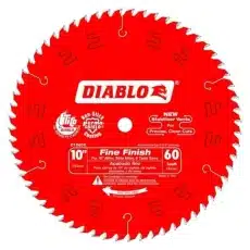 D1060X Diablo 10 in. x 60 Tooth Fine Finish Saw Blade