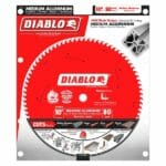 Diablo D1080n Tooth Medium Aluminum Saw Blade Packaging Jpg
