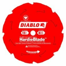 Diablo D1208dh Tooth Pcd Fiber Cement Hardie Blade Front View Jpg