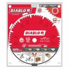 Diablo D1260x Tooth Combination Saw Blade Packaging Jpg