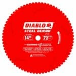Diablo D1472CF 14 in. x 72 Tooth Cermet Metal and Stainless Steel Cutting Saw Blade