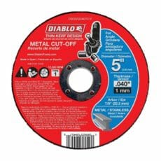 Diablo Dbd050040101f Metal Cut Off Disc Front View Jpg