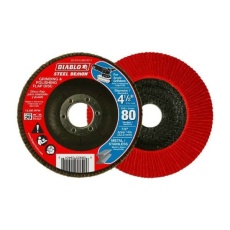 Diablo Dcx045080n01f Flap Disc 80 Grit Type 29 Front View Jpg