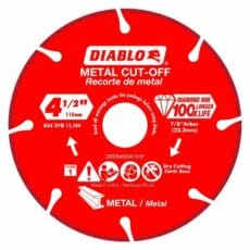 Diablo Ddd045dia101f Diamond Metal Cut Off Blade Front View Jpg