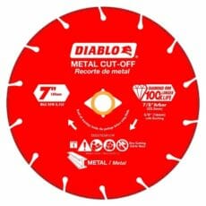 Diablo Ddd070dia101f Diamond Metal Cut Off Blade Front View Jpg