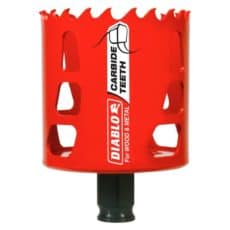 Diablo Dhs2563ct Carbide Tipped Wood And Metal Holesaw Front View Jpg