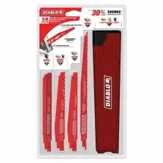 Diablo DS0014S 14 pc Nail‑Embedded Wood and Metal Demolition Recip Set