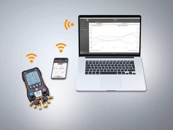 Testo 557s Smart Kit Bluetooth wireless connectivity to Smart App 0564 5571 0