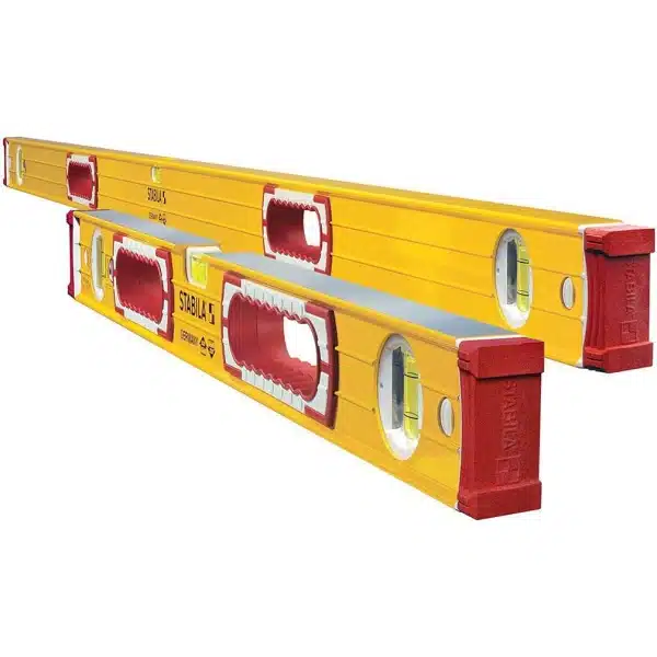 Stabila 37832 Type 196 Heavy Duty 58"/32" Tile/Flooring Level Set