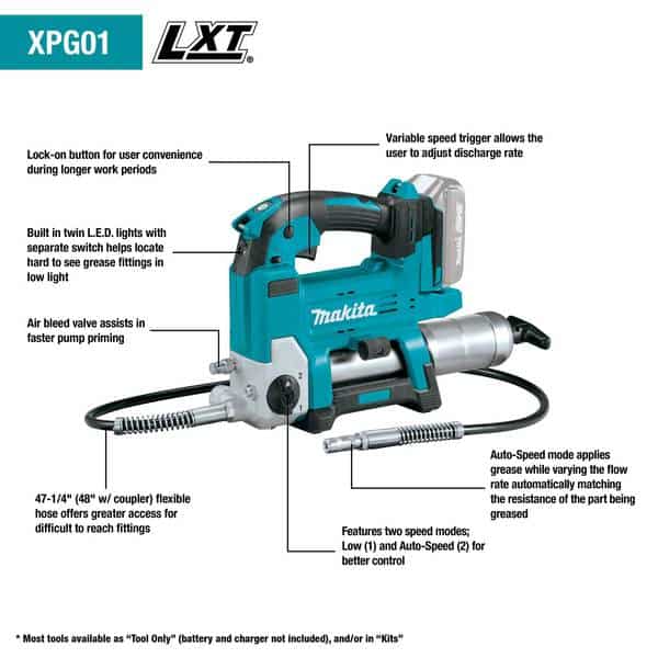 Makita XPG01Z 18V LXT® Lithium‑Ion 