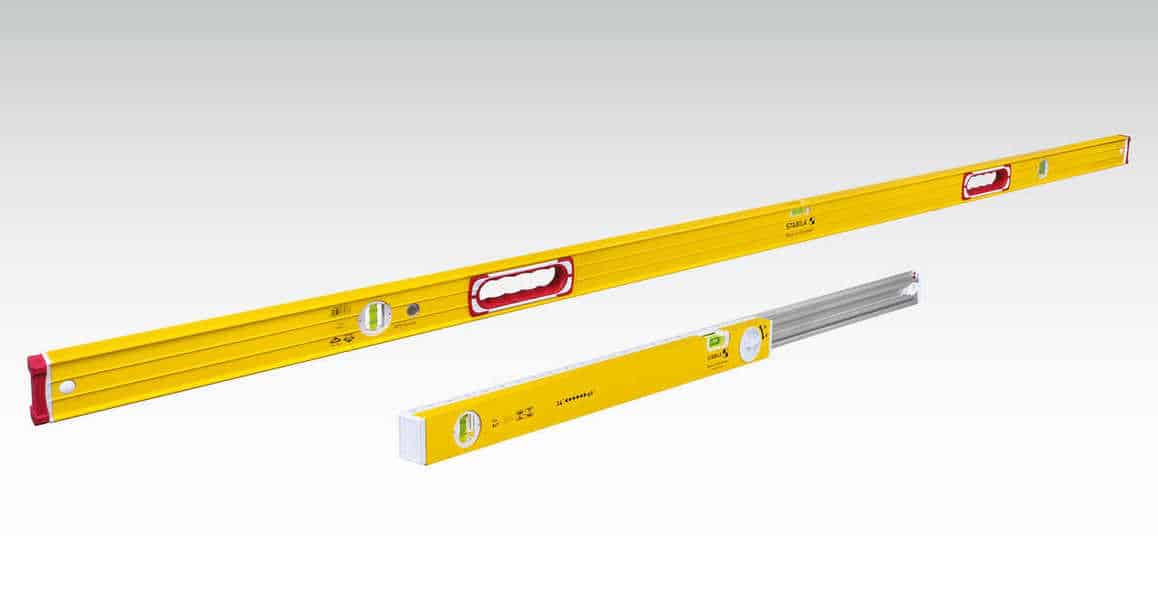 Stabila 37540 Type-196 78-inch Level and Type-80 T Extendable Level Jamber Set