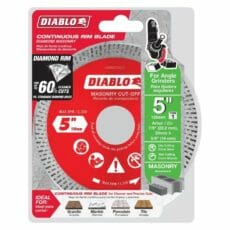 Diablo Dmadc0500 Diamond Continuous Rim Cut Off Discs For Masonry Packaging Jpg