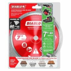 Diablo Dmadc0700 Diamond Continuous Rim Cut Off Discs For Masonry Packaging Jpg