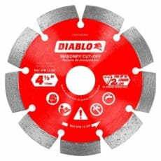 Diablo 4-1/2 in. Diamond Segmented Cut-Off Discs DMADS0450