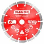 Diablo 6 in. Diamond Segmented Cut-Off Discs DMADS0600