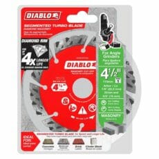 Diablo Dmadst0450 Diamond Segmented Turbo Cut Off Discs For Masonry Packaging Jpg