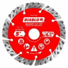 Diablo 5 in. Diamond Segmented Turbo Cut-Off Discs DMADST0500