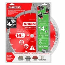 Diablo Dmadst1400 Diamond Segmented Turbo Cut Off Discs For Masonry Packaging Jpg