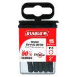 Db Dt152p15 2in 15 Torx Drive Bits 15 Pack 1 E1635972034270 Png