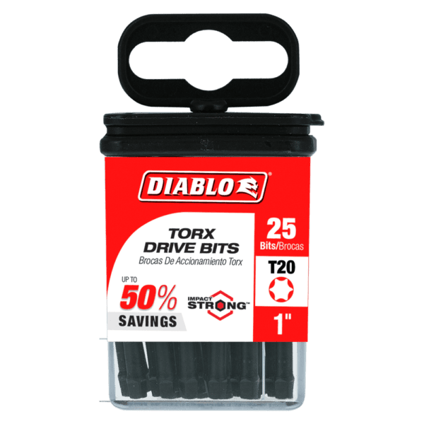 Db Dt201p25 1in 20 Torx Drive Bits 25 Pack 1 E1636032256115 Png