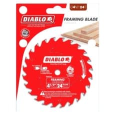 Diablo D0424x Tooth Framing Trim Saw Blade Packaging Jpg
