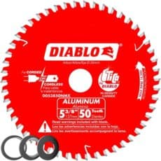 D053850NMX Diablo 5-3/8 in. x 50 Tooth Aluminum Cutting Saw Blade