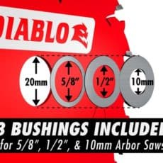 Diablo D055030fmx Tooth Steel Demon Carbide Tipped Saw Blade Included Accessories Jpg